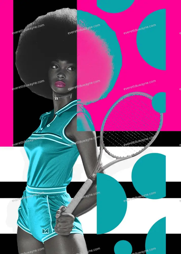 Tennis Chic Art Prints